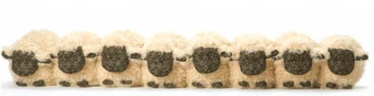 Woollen draught excluder