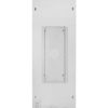 Select XLS white infrared panel heater 1100W rear with mount