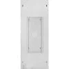 Select XLS white infrared panel heater 1100W rear with mount