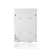 Select XLS white infrared panel heater 600W rear view