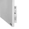 Select XLS white infrared panel heater with SMART-R receiver